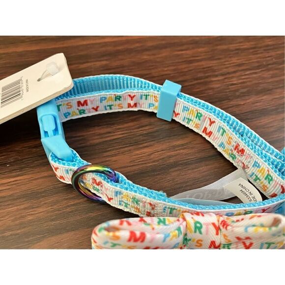 Top Paw It’s My Day Matching Pet Leash Collar Reservable BandanA - Picture 4 of 7
